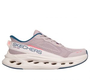 Sketchers Max Cushioning Glide-Step Pink light purple - A Slip-ins running shoes