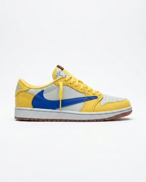 NIKKE AIR JORDAN 1 LOW TRAVIS SCOTT CANARY