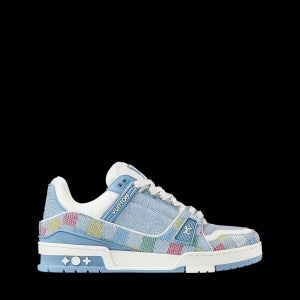 Loiuss Vuitton Denim Demier LV Trainer