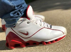 NIKKEE Shox Vince Carter VC 2 White Red