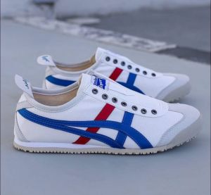 Onisuka Tigar Mexico 66 Slip White Blue Red Canvas Fix