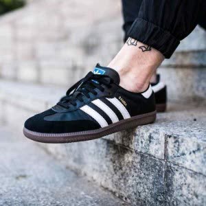 Addidas samba black white
