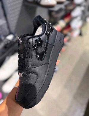 Nikkee Air Force 1 07 Florette Black Off-Noir