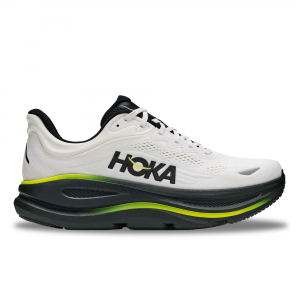 Hoka Bondi 9 White citrus