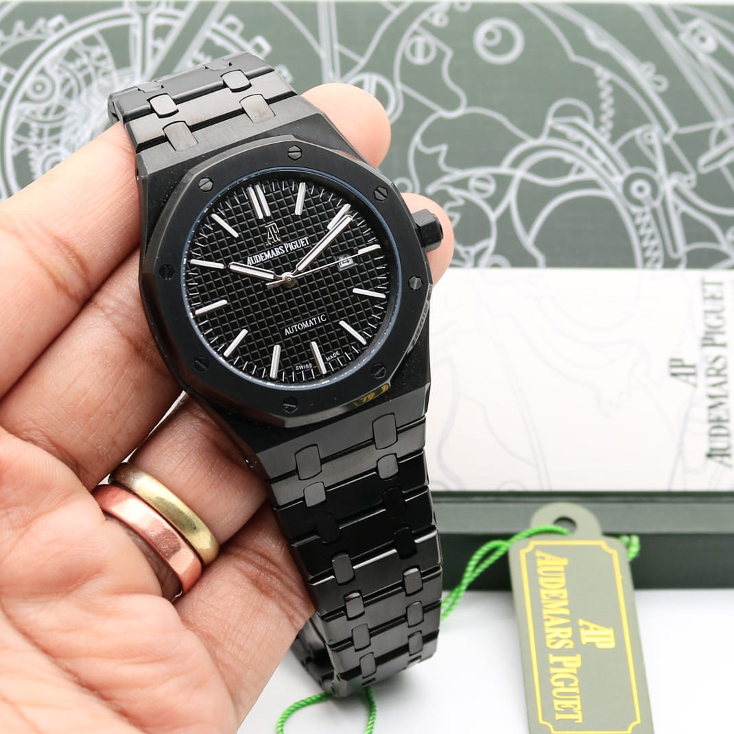 Full Black Metal Watch