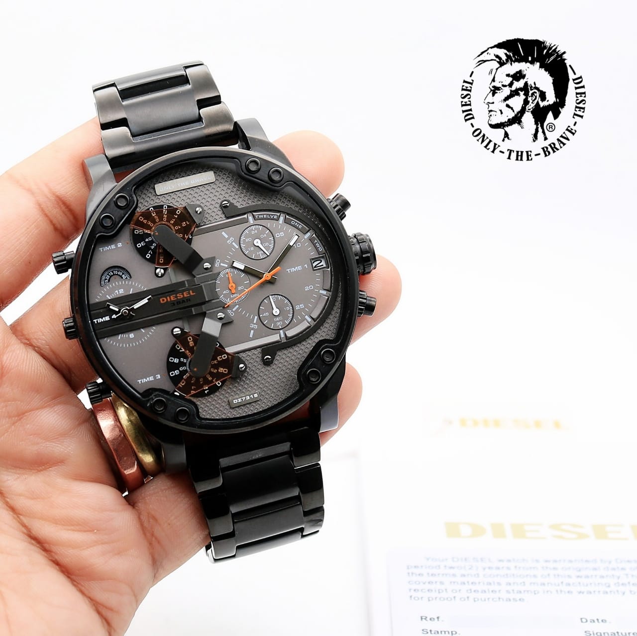 Black Grey Multi Chronograph Watch