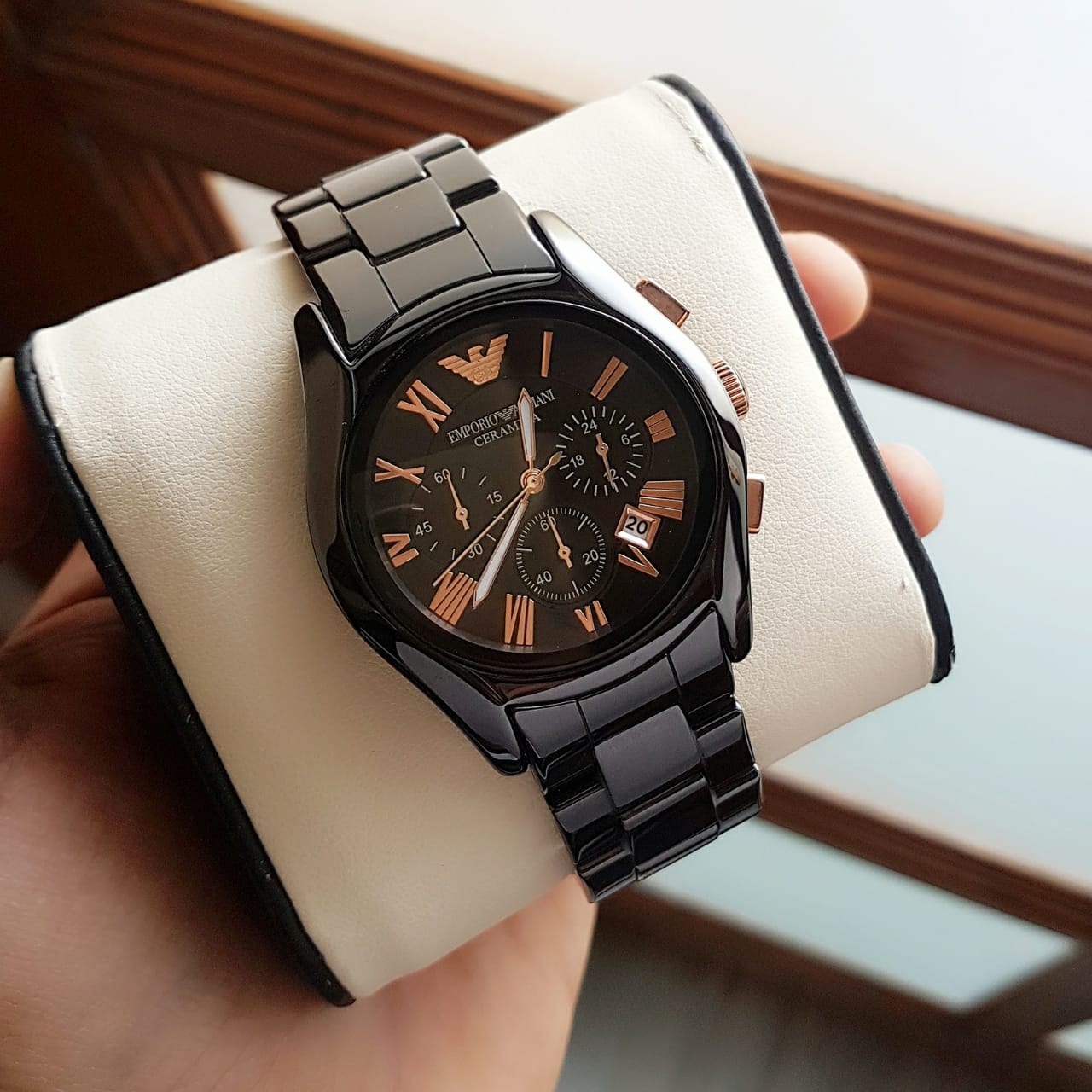 Black Ceramic Watch