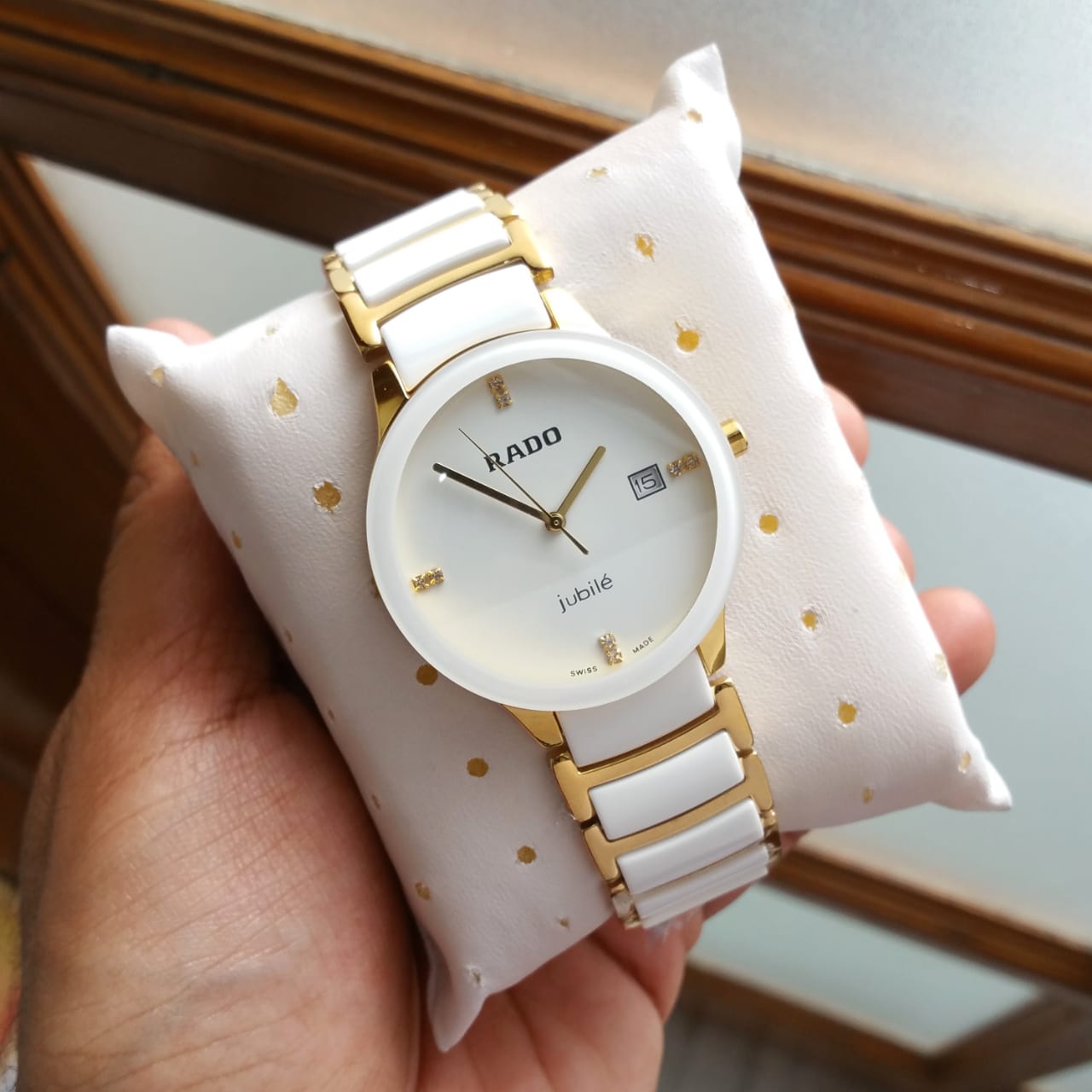White Gold Watch