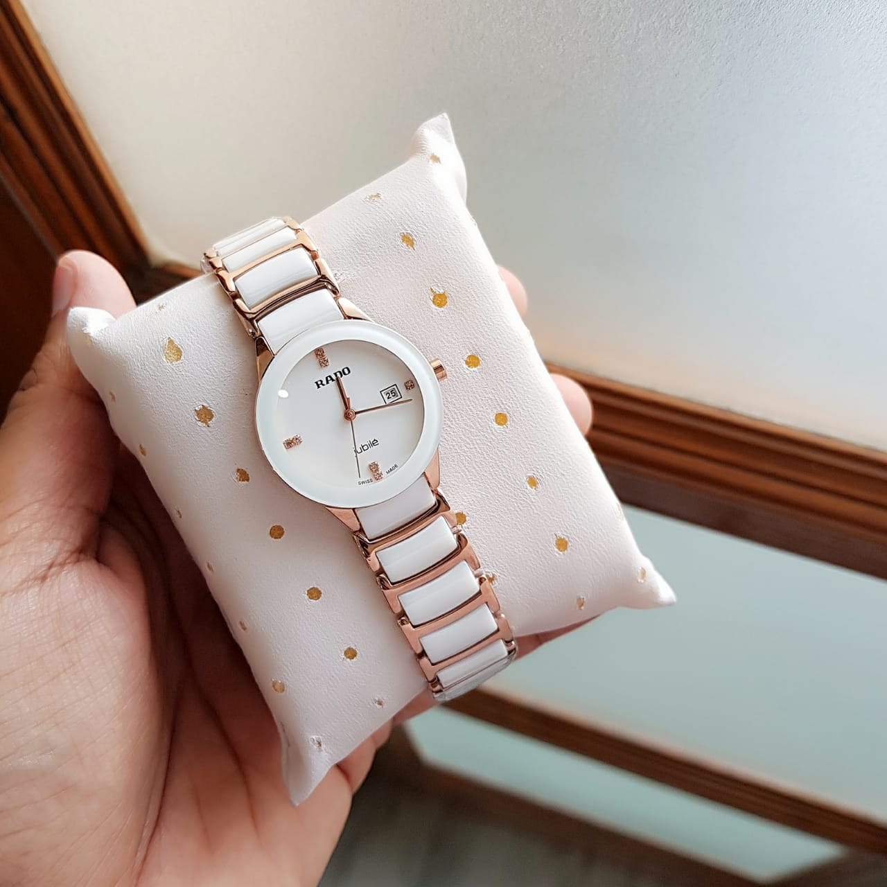 White Copper Watch