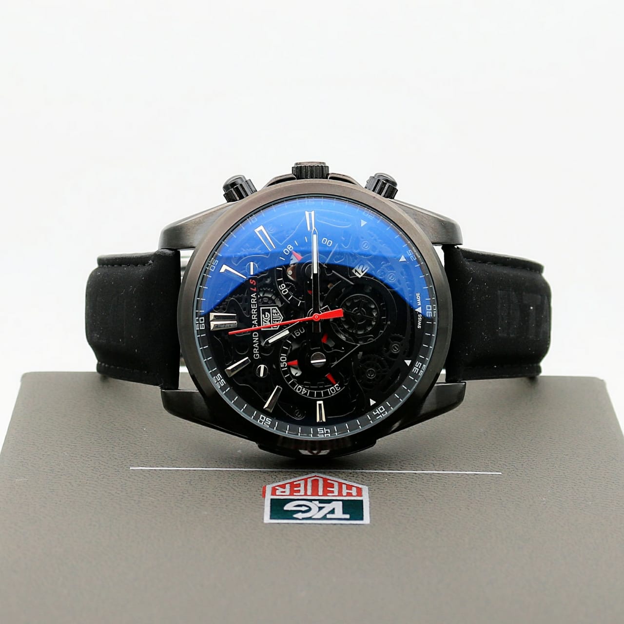 All Black Chronograph Watch