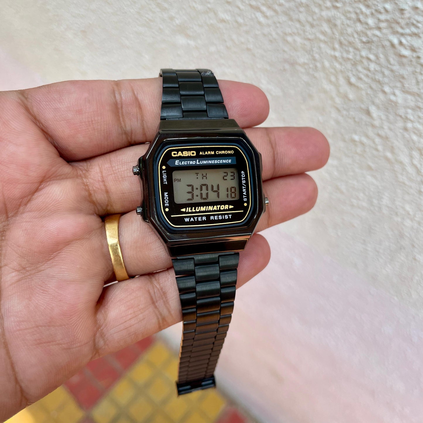 Black Digital Watch