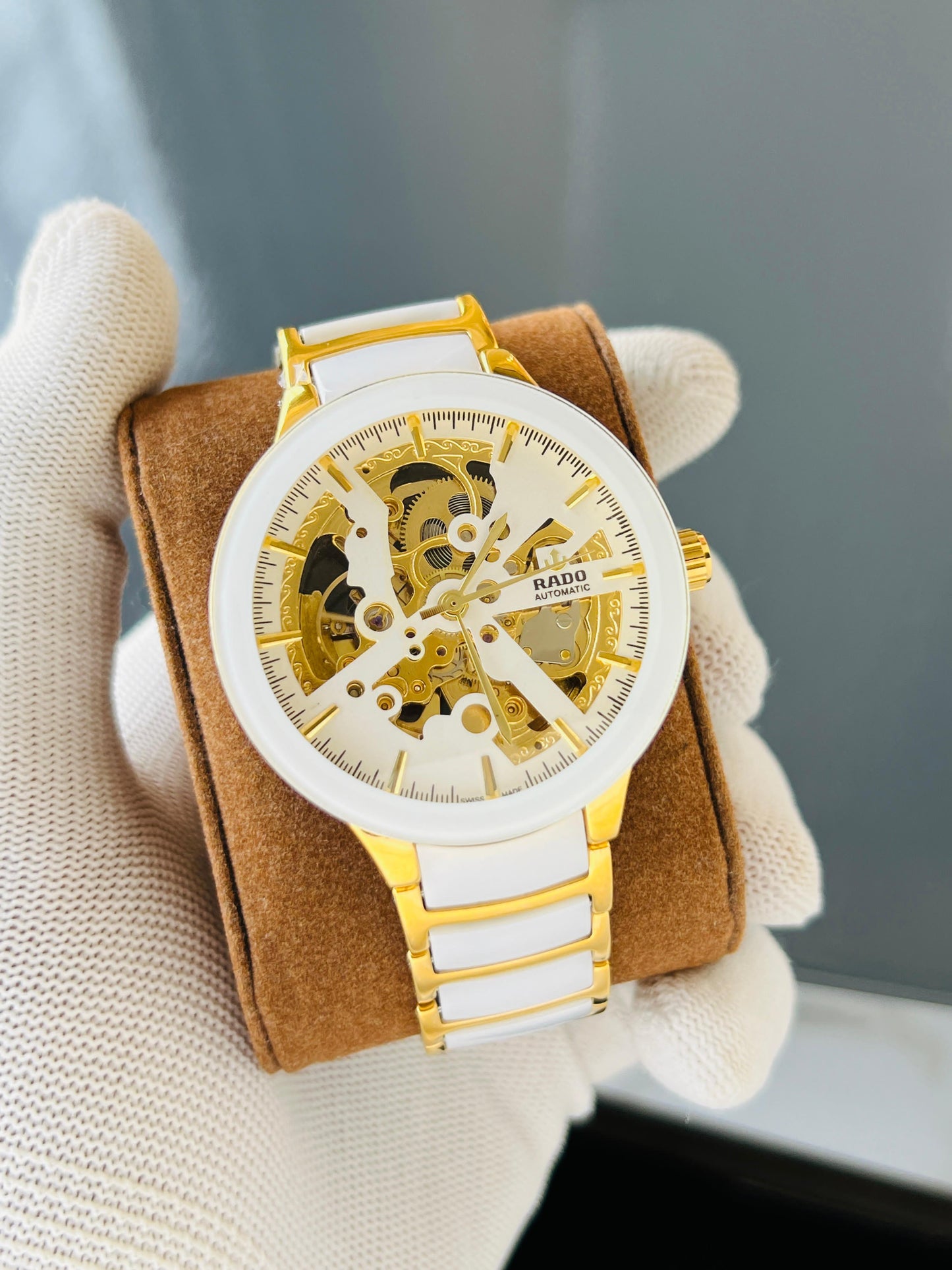 White Gold Automatic Watch