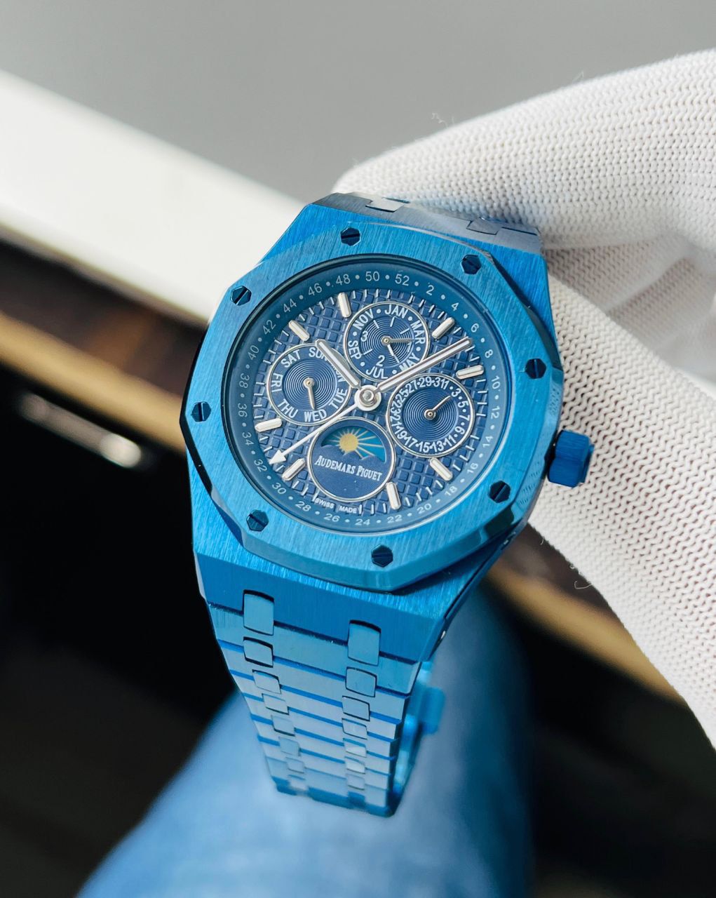 Royal Blue Chronograph Watch