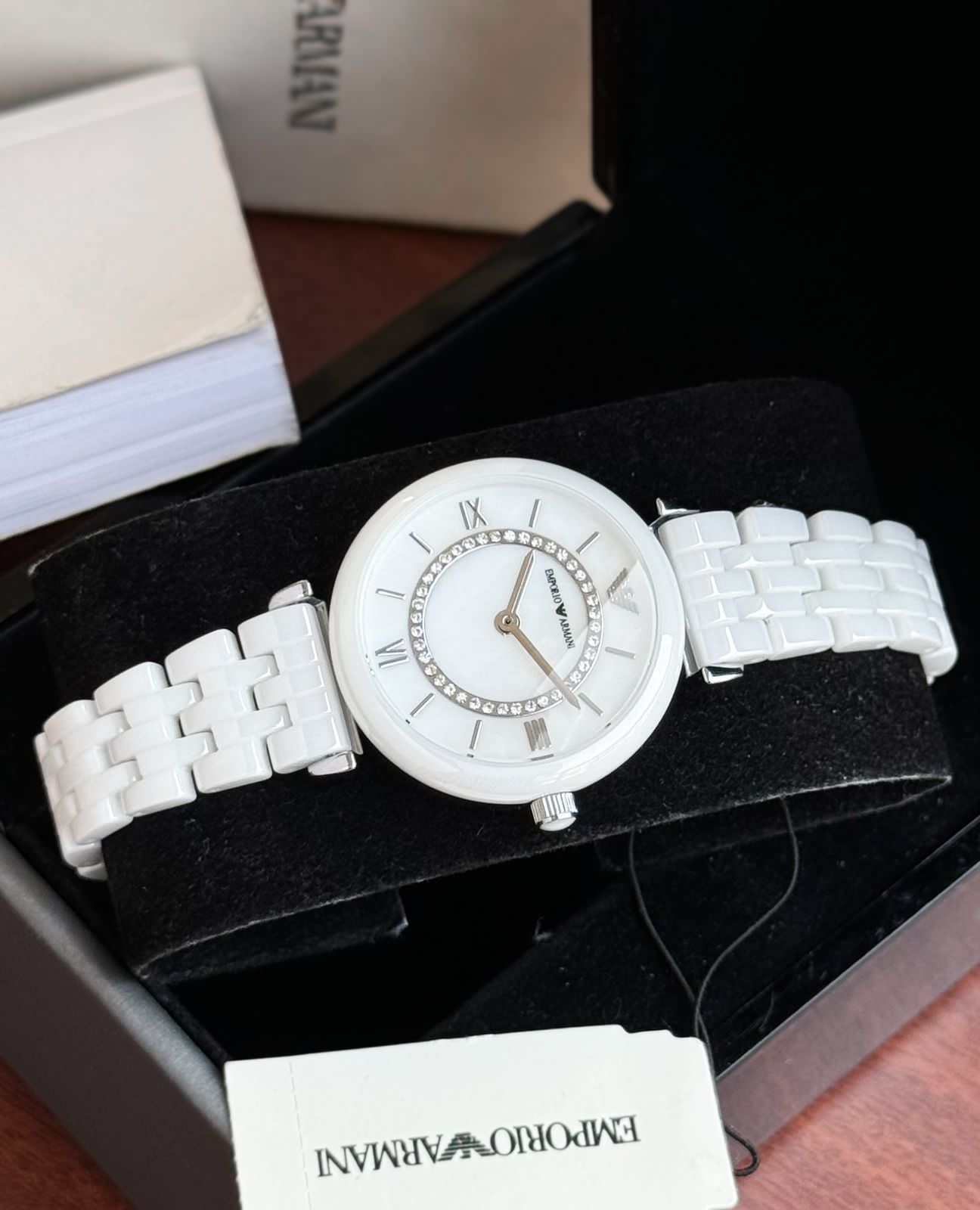 White Ceramic Watch
