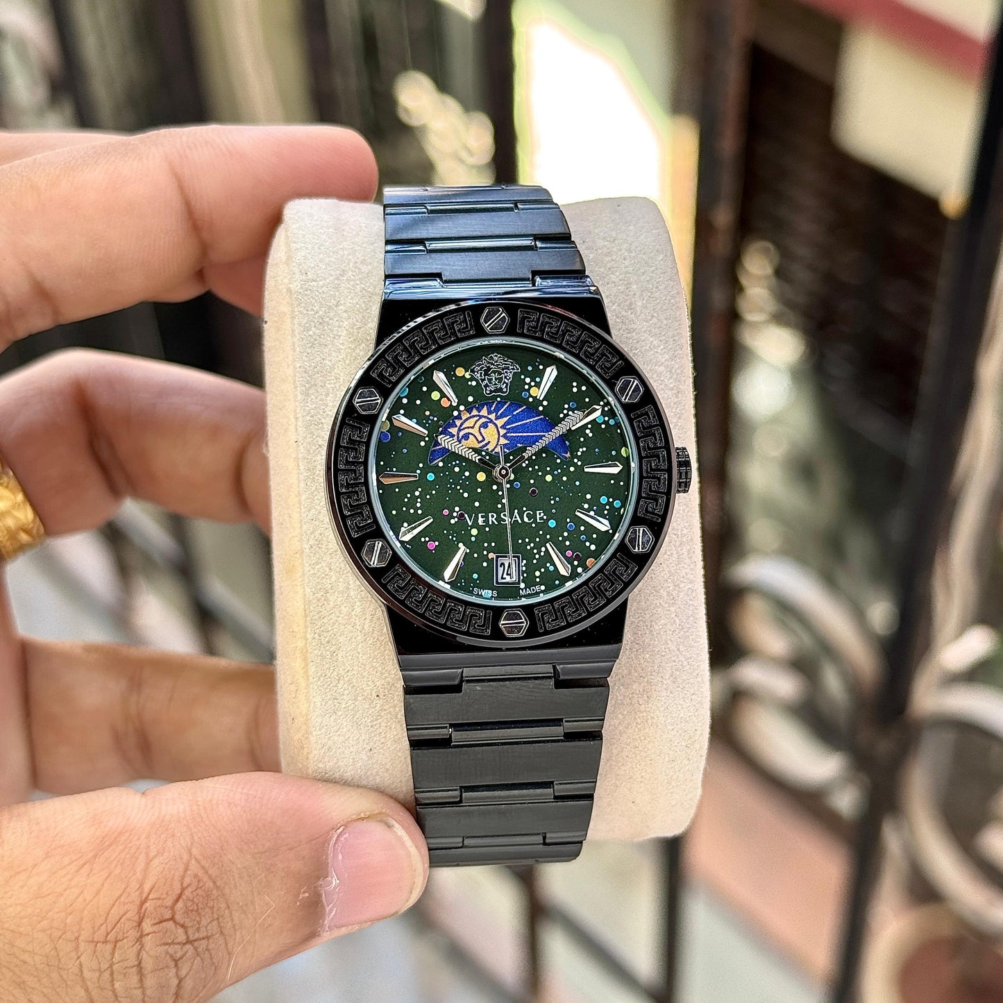 All Black Vibrant Women's Watch