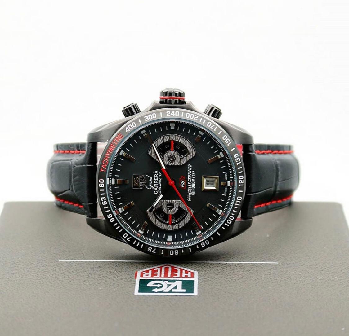 Black Red Premium Watch