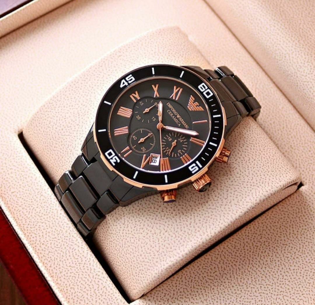 Black Ceramic Watch
