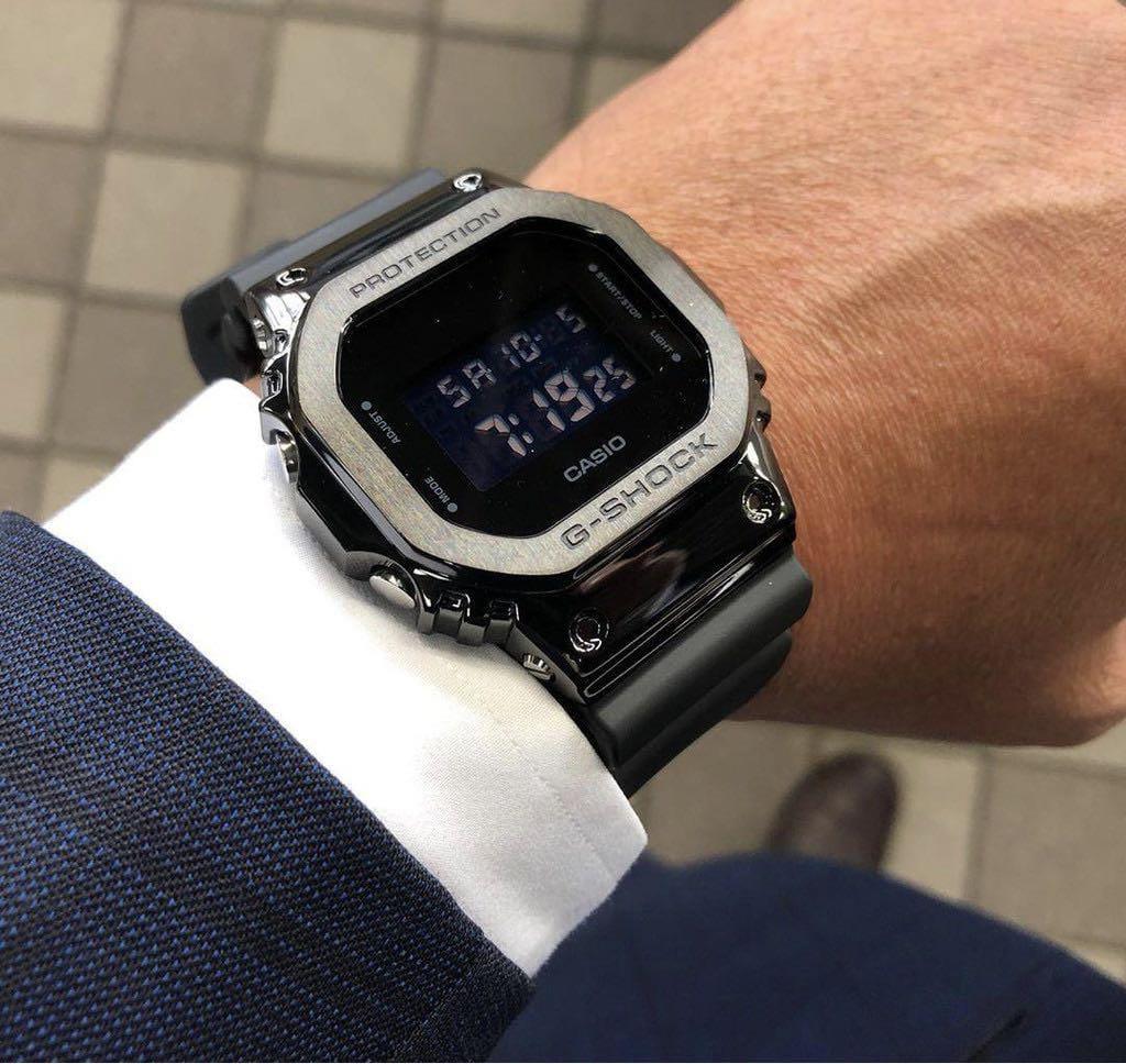 All Black Digital Watch