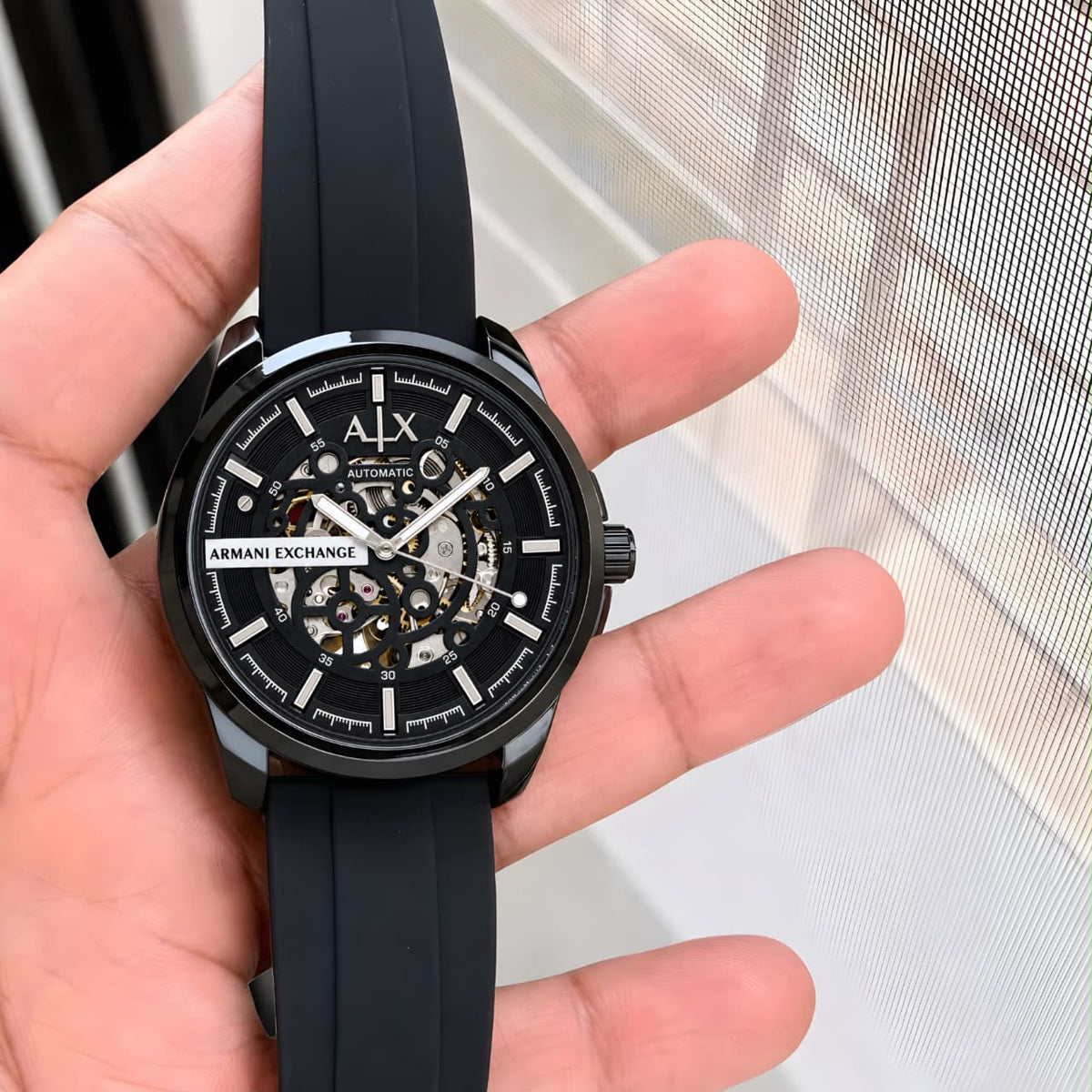 All Black Automatic Watch