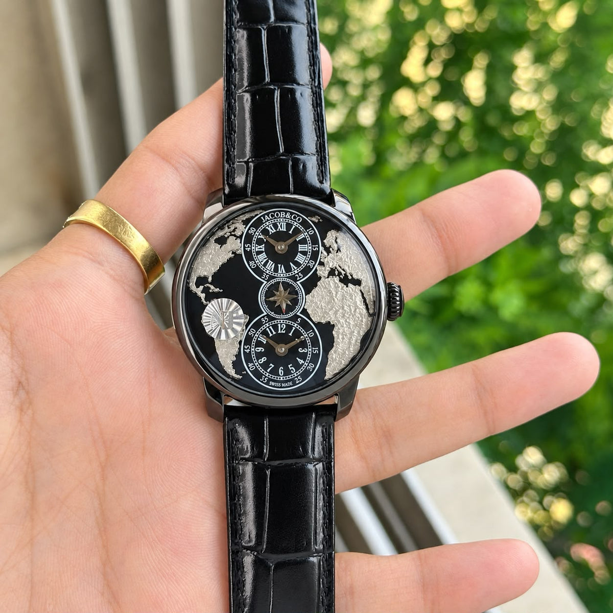Black Silver Ultra Premium Elite Watch
