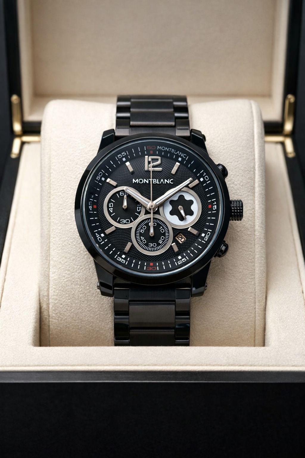 Full Black Metal Watch