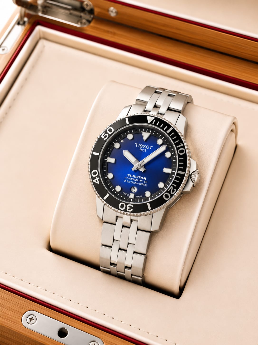 Silver Blue Ultra Premium Automatic Watch