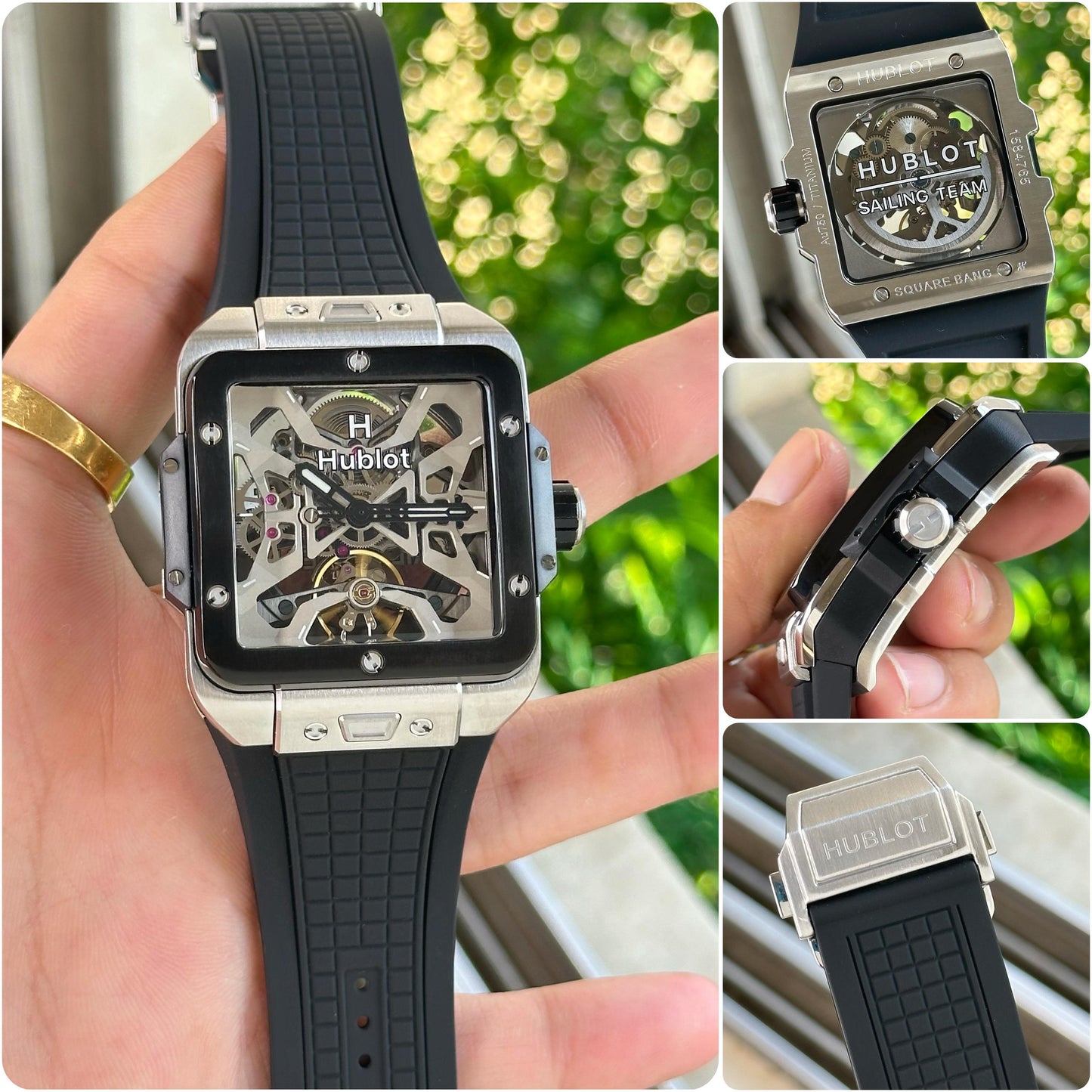 Black Grey Silver Ultra Premium Automatic Watch