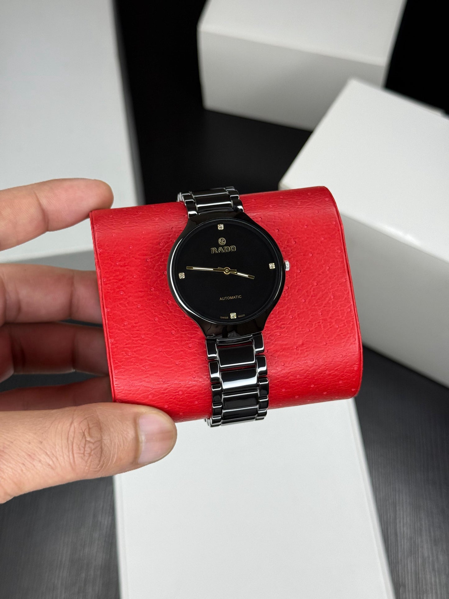 Full Black Ceramic Watch