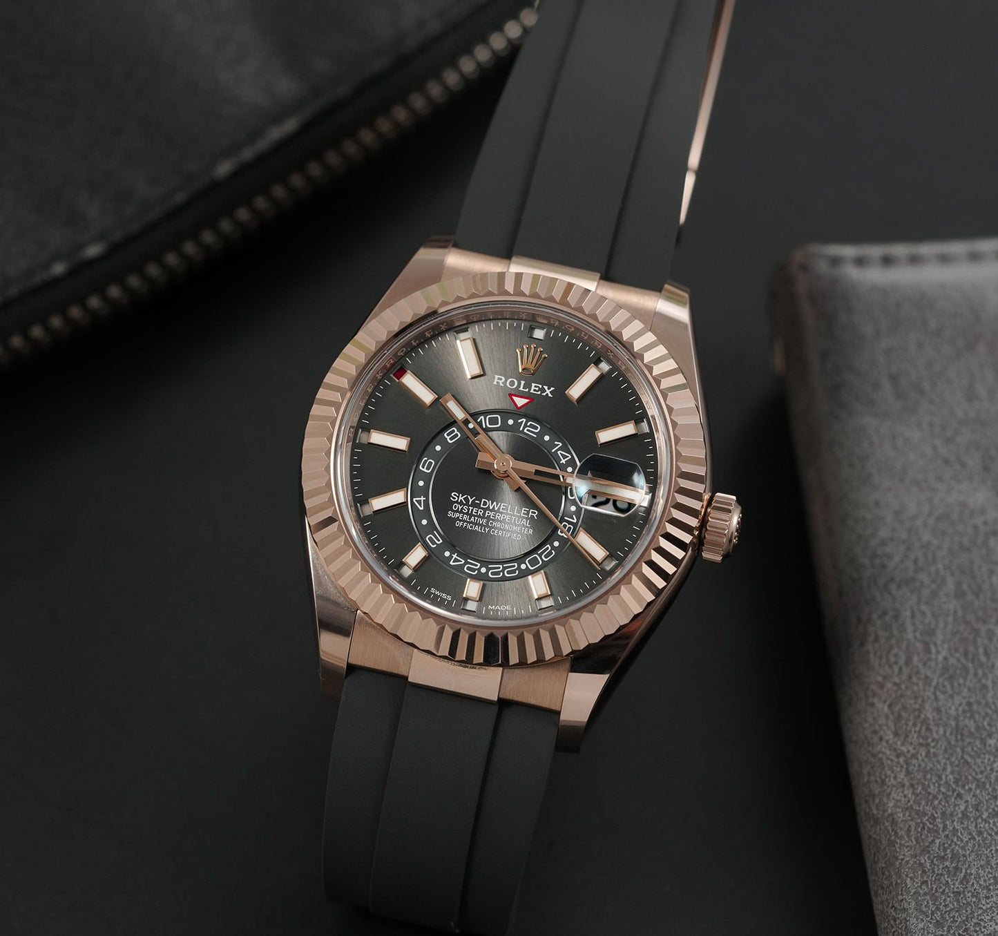 Black RoseGold Ultra Premium Automatic Watch