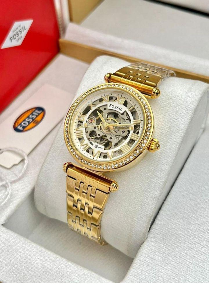 Gold Automatic Watch