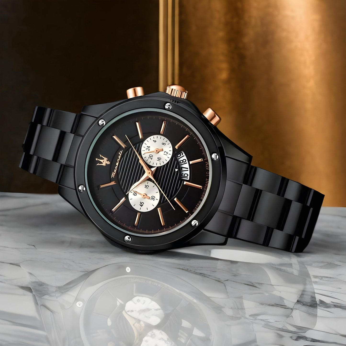 Full Black Metal's Watch