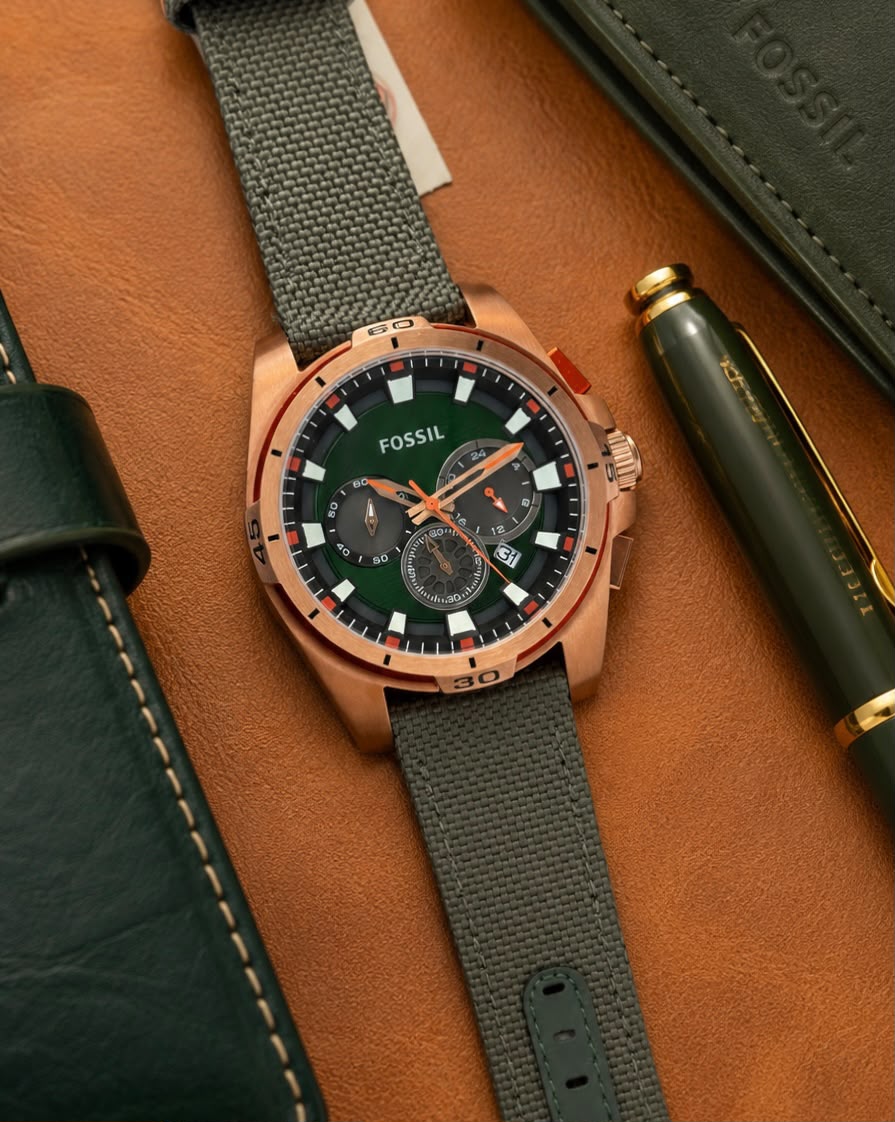 Green RoseGold Ultra Premium Watch