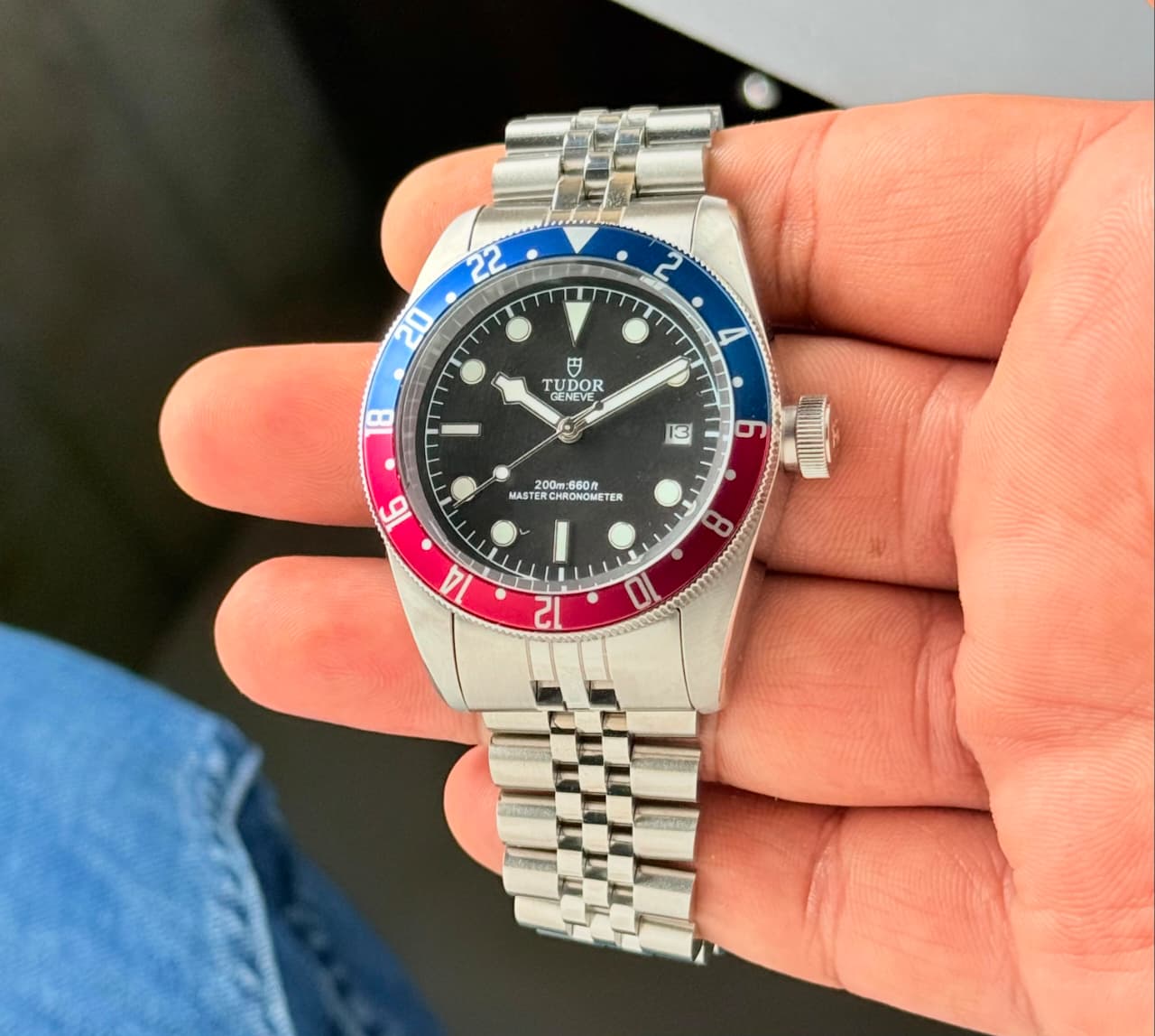 Silver Black Ultra Premium Automatic Watch