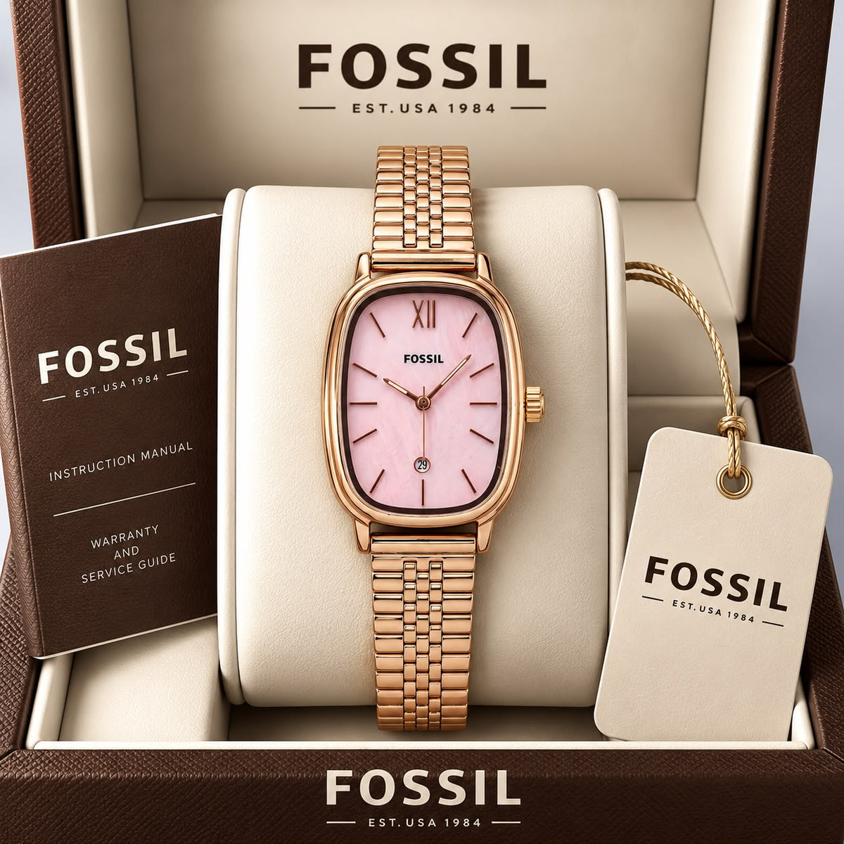 RoseGold Pink Women's Watch