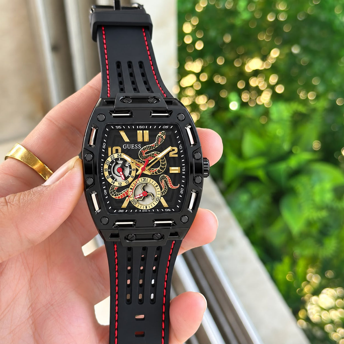 Black Red Gold Ultra Premium Watch