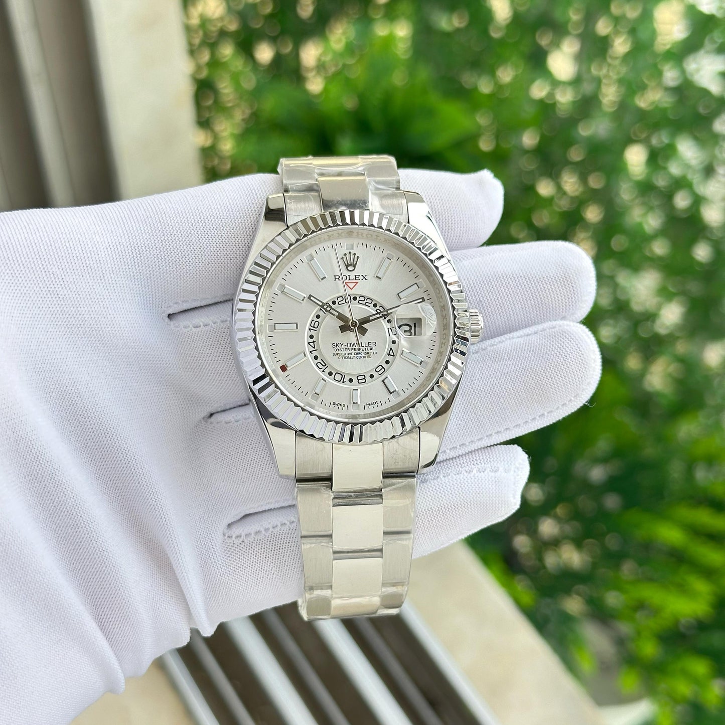 All Silver Automatic Ultra Premium Watch