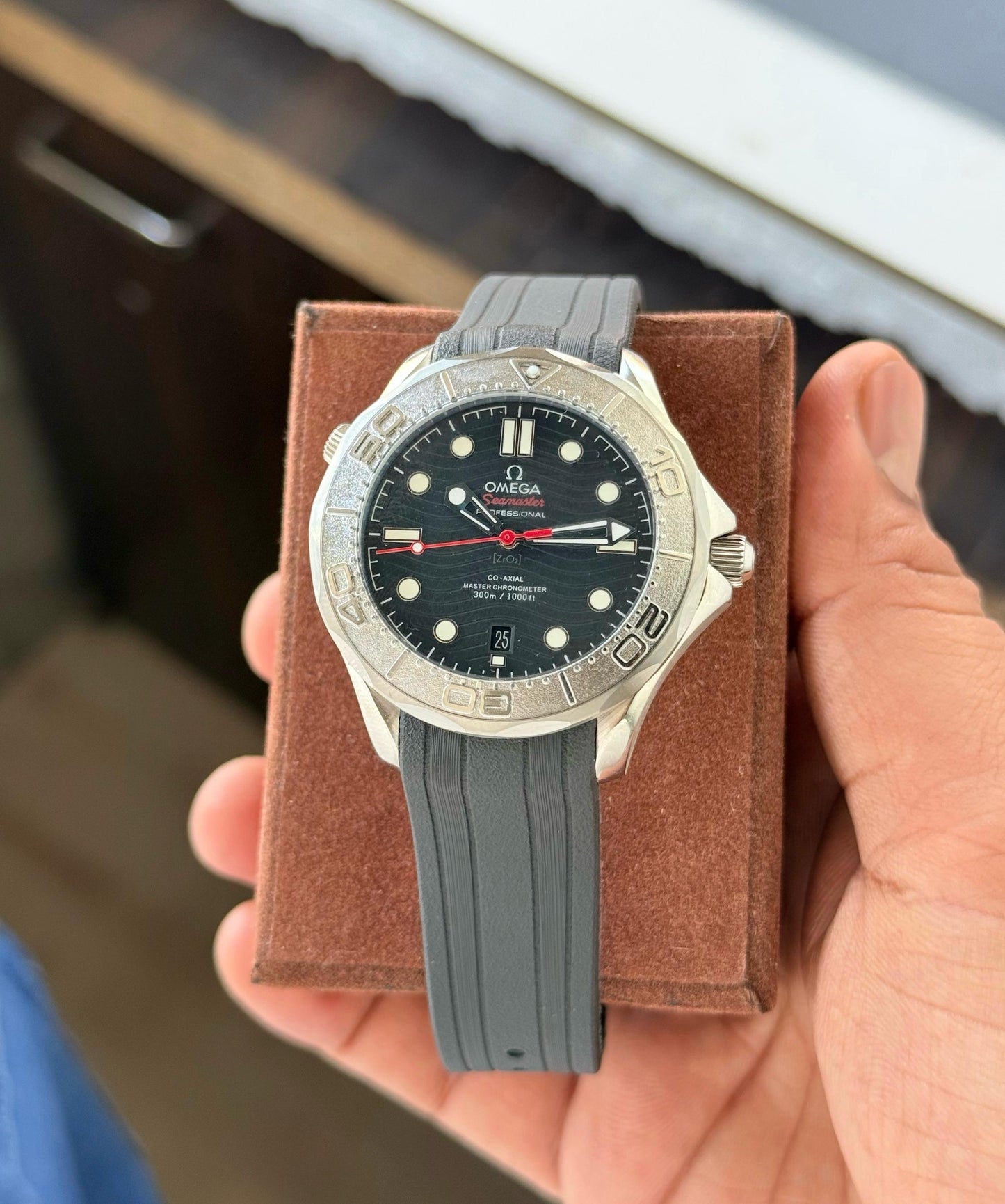 Grey Black Automatic Watch