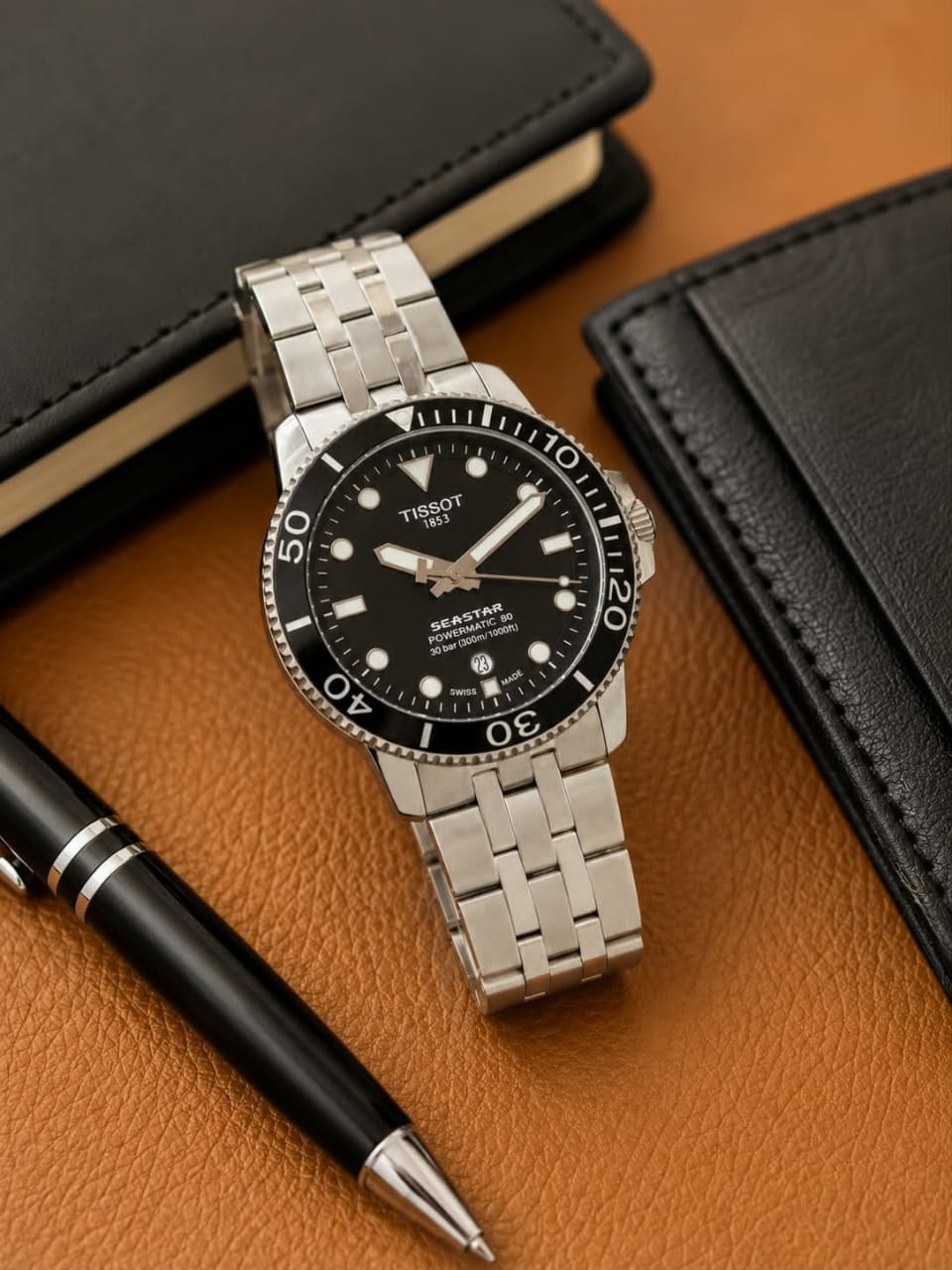 Silver Black Ultra Premium Automatic Watch