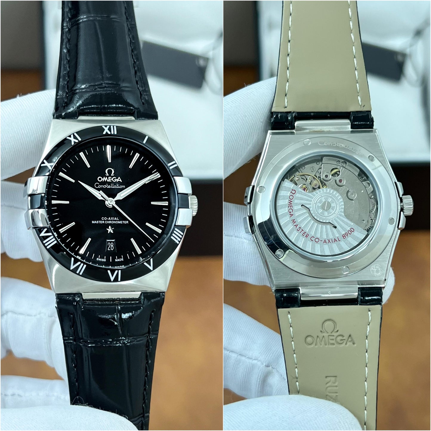 Black Silver Ultra Premium Automatic Watch