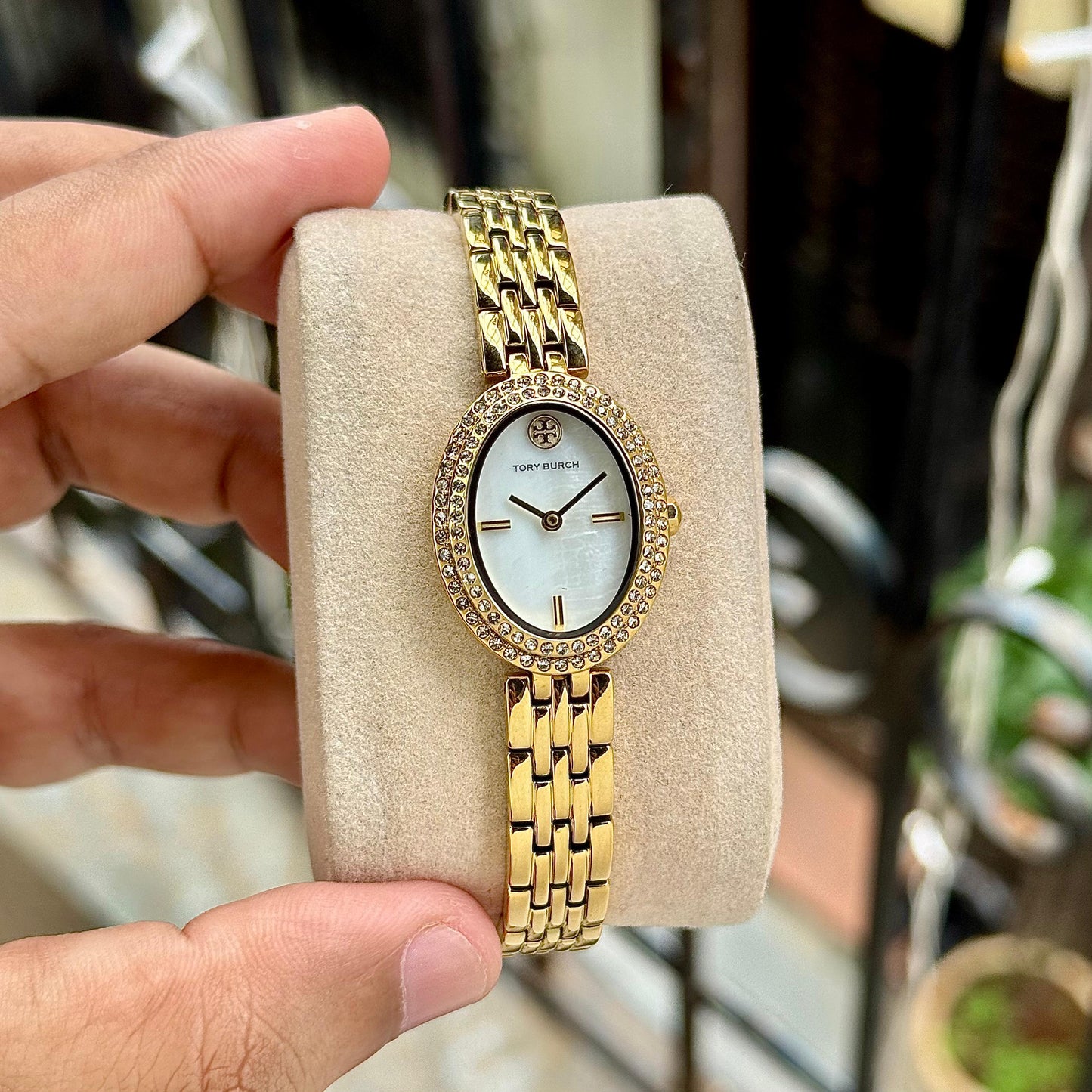 Gold White Diamond Ultra Premium Women’s Watch