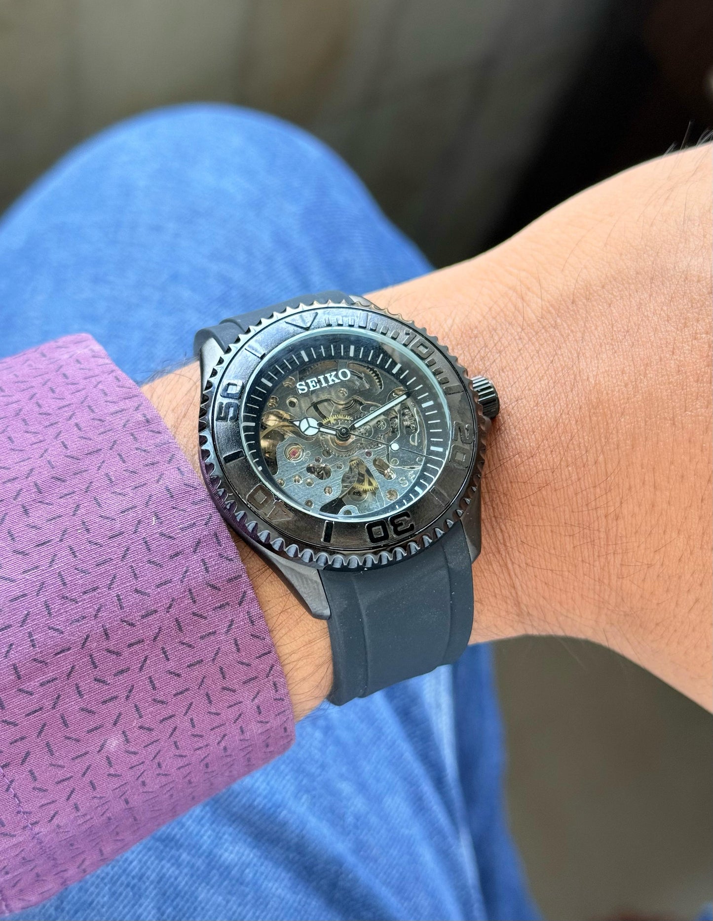 Black Automatic Watch