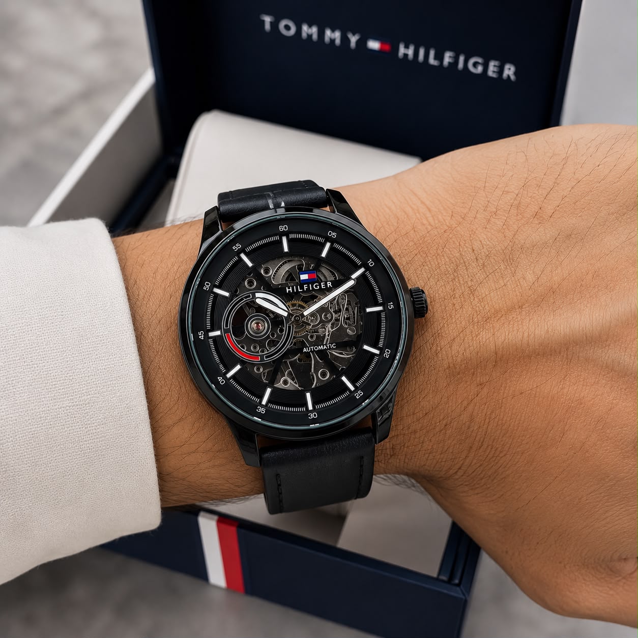 All Black Automatic Watch