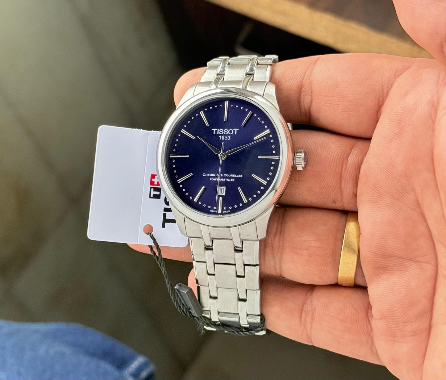 Silver Blue Ultra Premium Automatic Watch