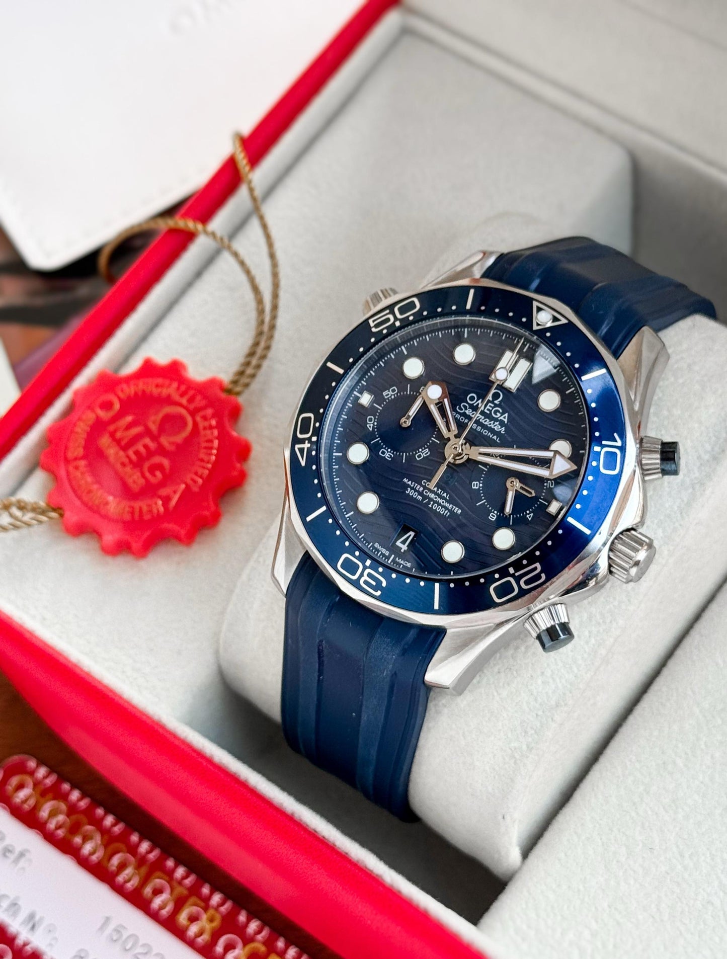 Blue Chronograph Premium Watch
