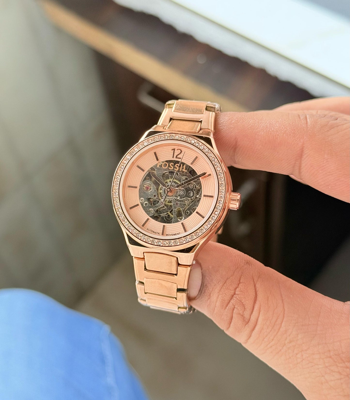 RoseGold Automatic Women's Watch