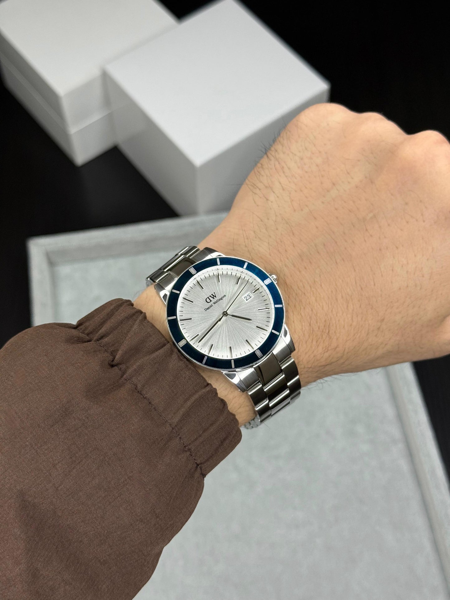 Silver Metal Watch