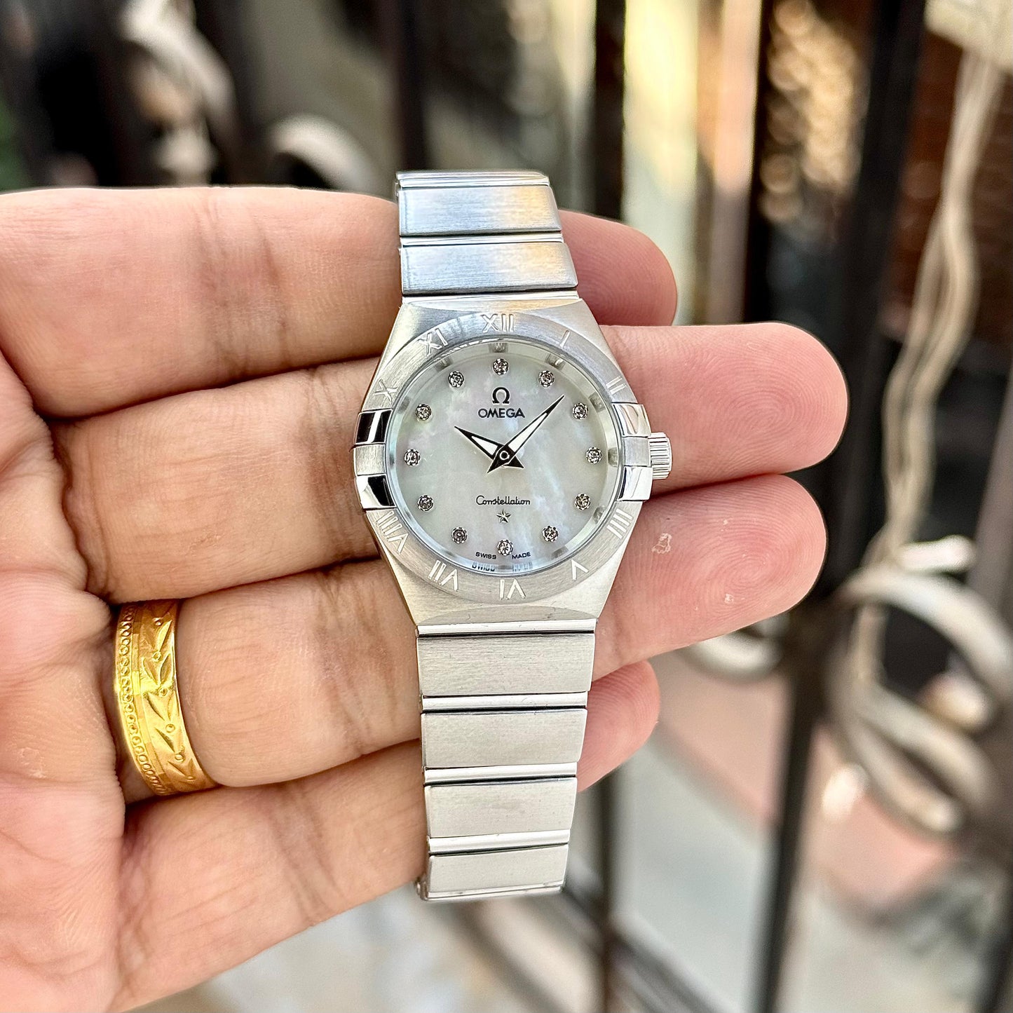 All Silver Omega Women's Classics