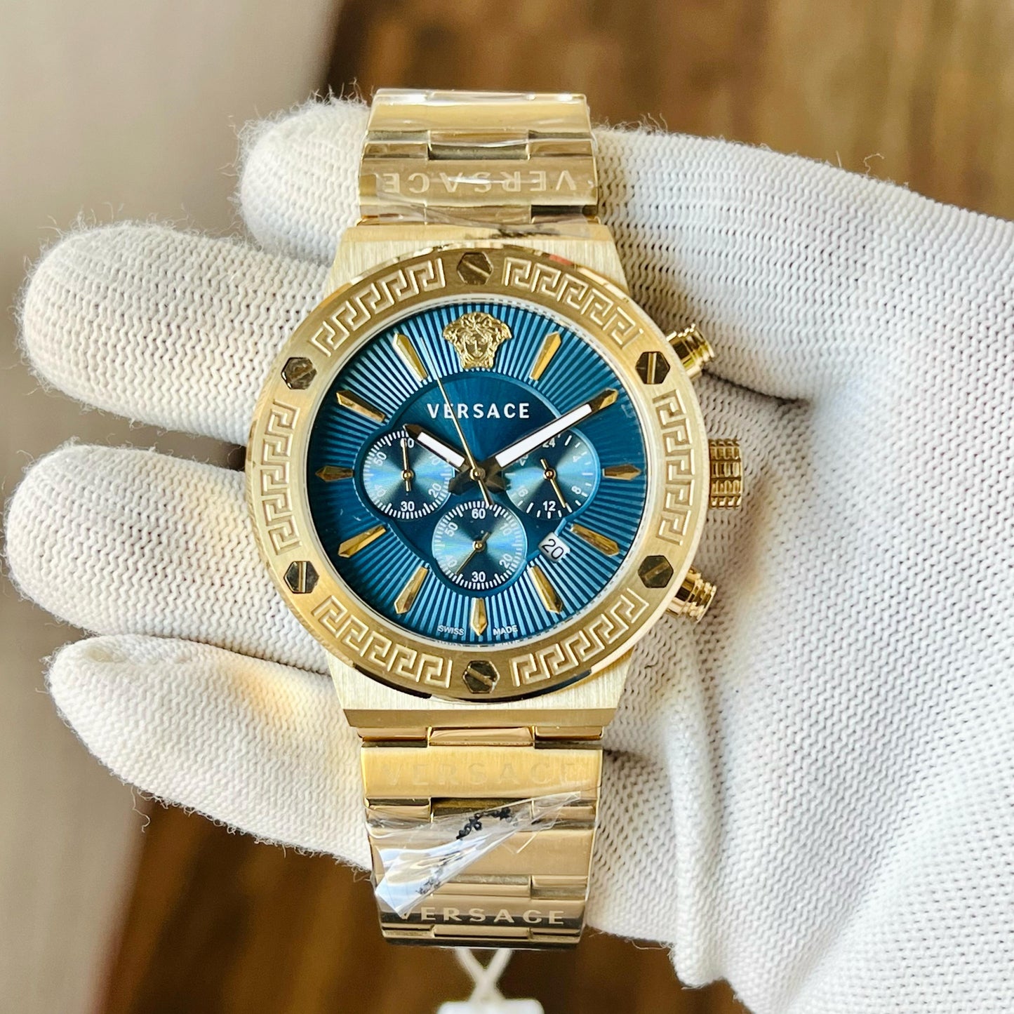 Gold Blue Ultra Premium Watch