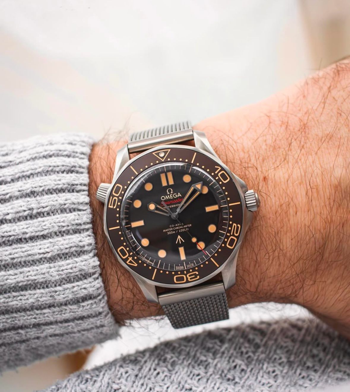 Grey Black Automatic Watch