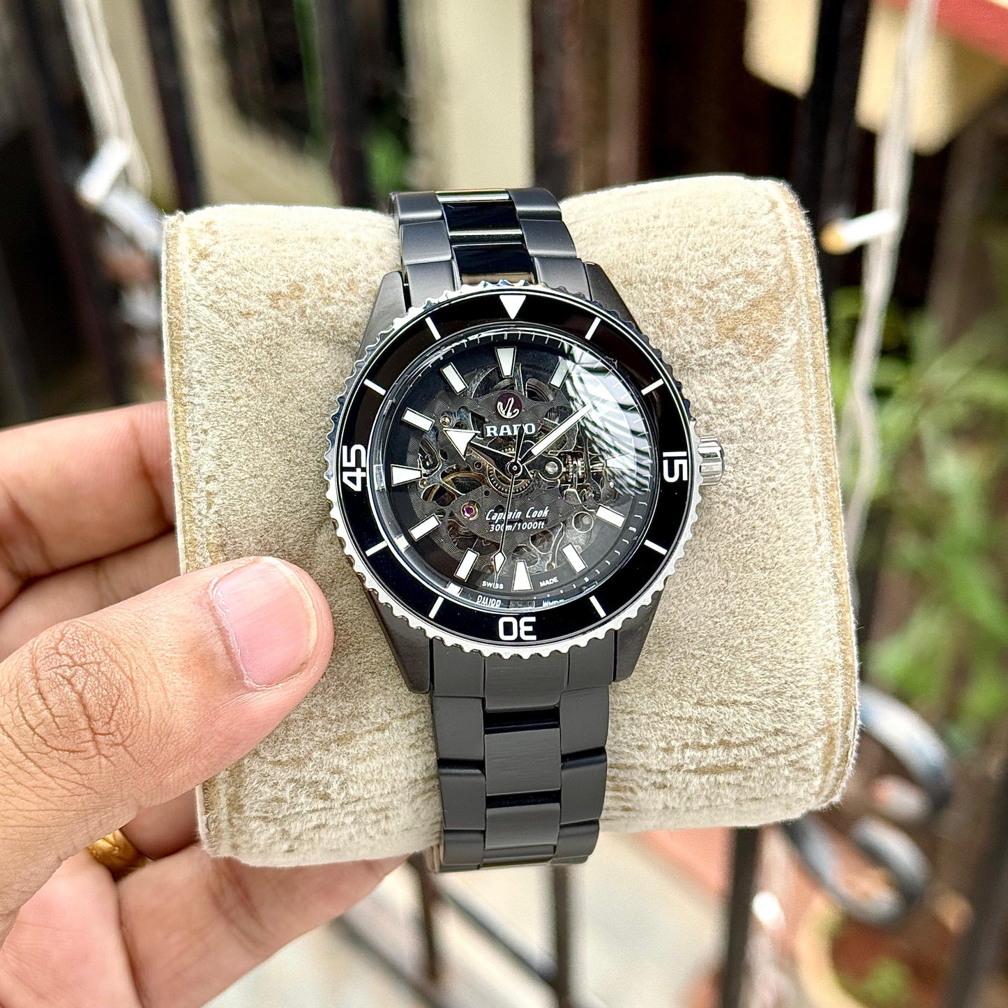 All Black Premium Automatic Watch